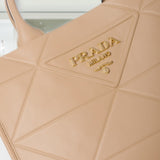 Small leather Prada Symbole bag with topstitching