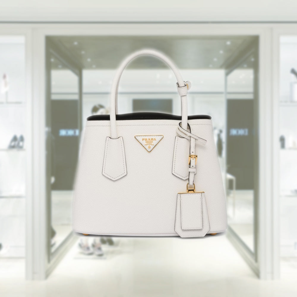 PRADA Prada Double Saffiano leather mini bag