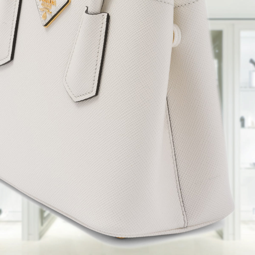 PRADA Prada Double Saffiano leather mini bag