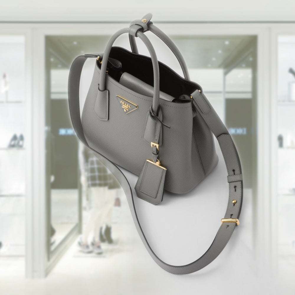 PRADA Prada Double Saffiano leather mini bag