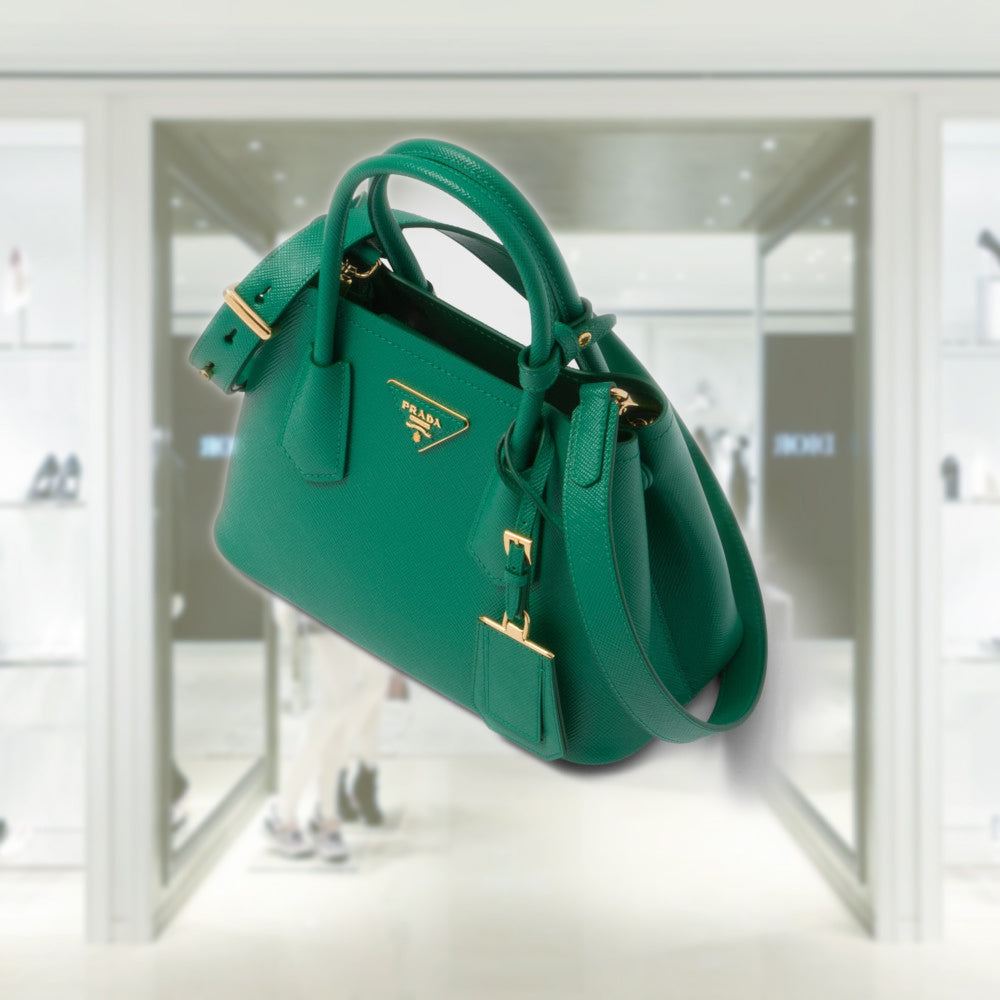 PRADA Prada Double Saffiano leather mini bag