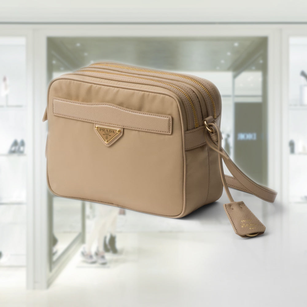 関税込！【PRADA】レオパード ベルト ベージュ org.jpg