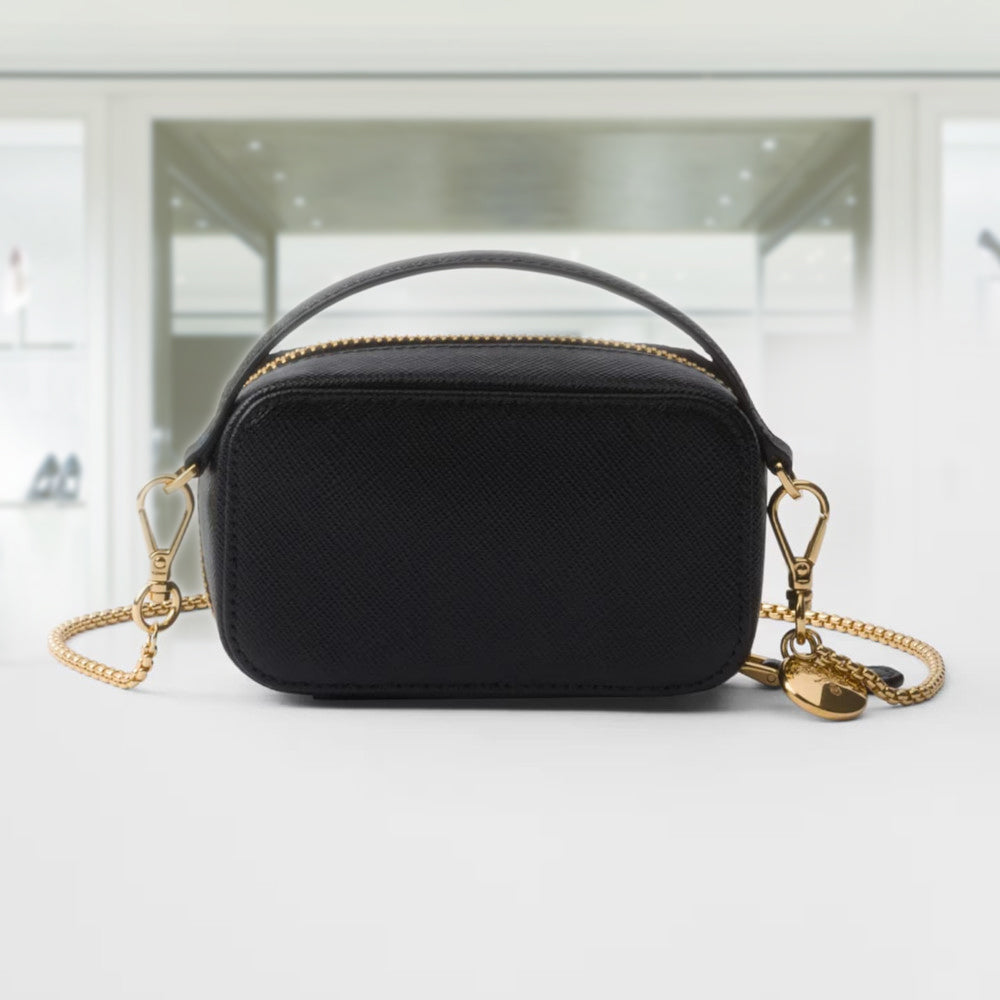 PRADA Saffiano leather mini-pouch 1NR025_QHH_F0002 – BORDER-GARA