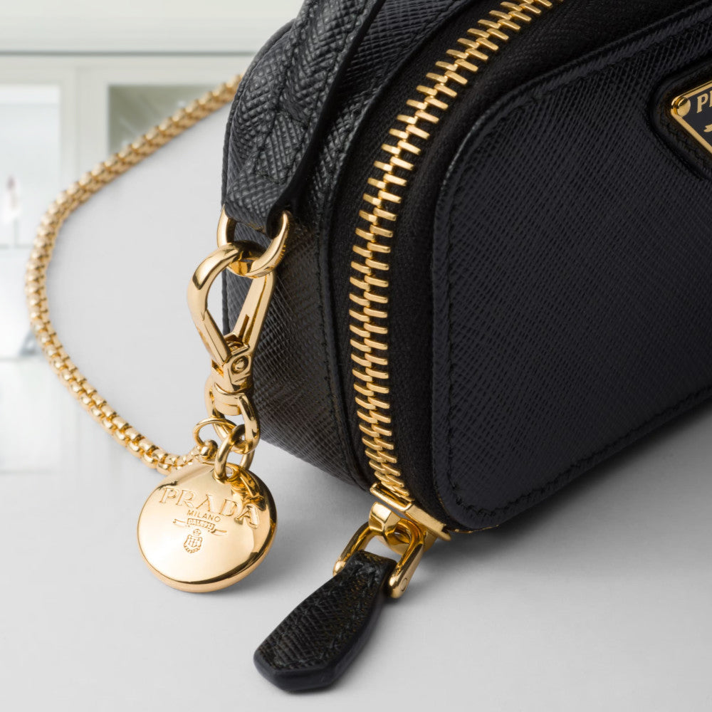 PRADA Saffiano leather mini-pouch 1NR025_QHH_F0002 – BORDER-GARA