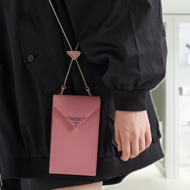 Saffiano leather mini-bag