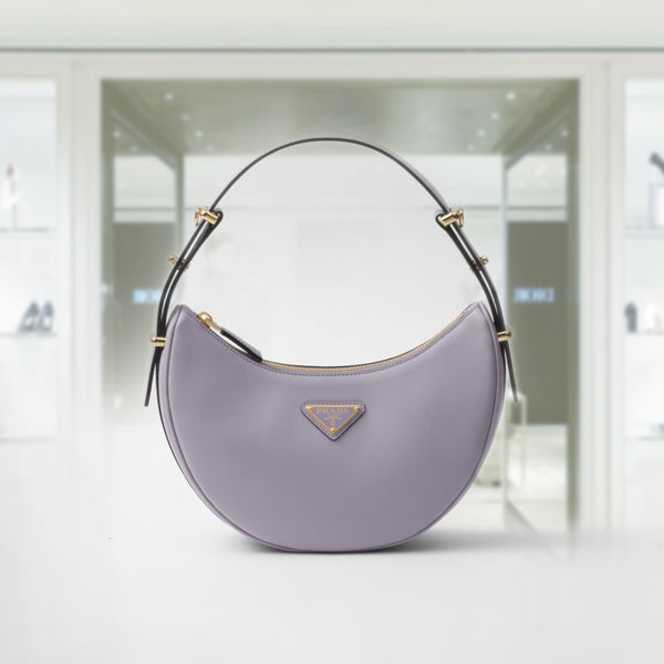 Prada Arque leather shoulder bag