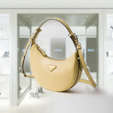 Prada Arque leather shoulder bag