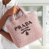 Small crochet tote bag