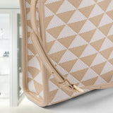 Prada Symbole embroidered fabric mini bag