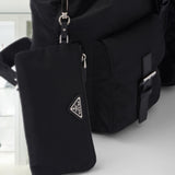 Re-Nylon medium backpack with pouch