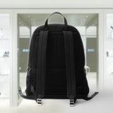 Re-Nylon and Saffiano leather backpack