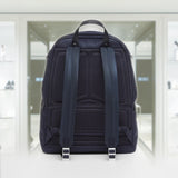 Re-Nylon and Saffiano leather backpack