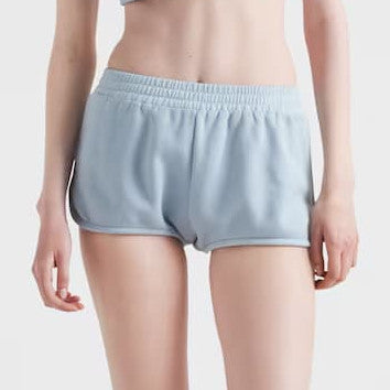 Cotton fleece shorts