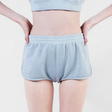 Cotton fleece shorts