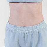 Cotton fleece shorts