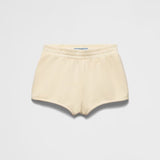 Cotton fleece shorts