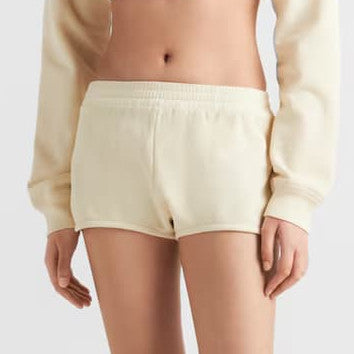 Cotton fleece shorts