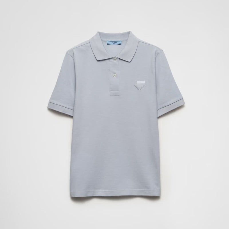 Pique polo shirt