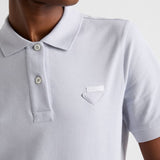 Pique polo shirt