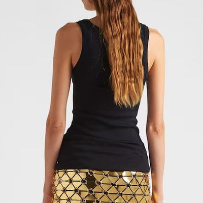 PRADA Ribbed knit jersey tank top 39546X_10Z0_F0002_S_222