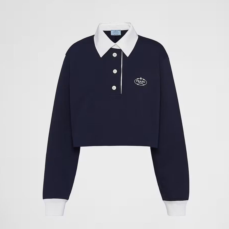 Jersey polo shirt