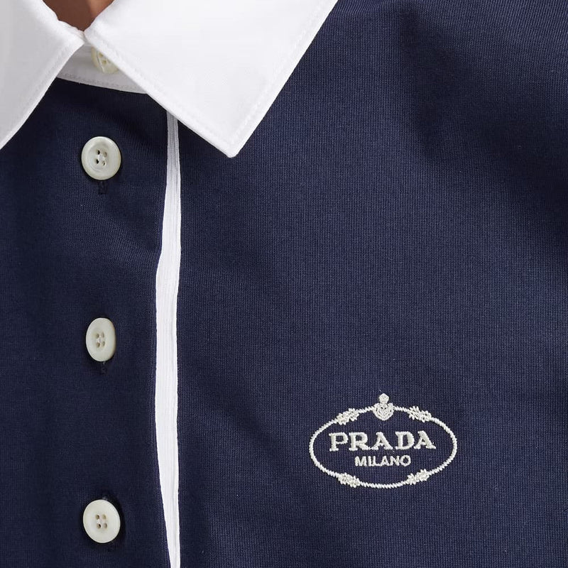 Jersey polo shirt