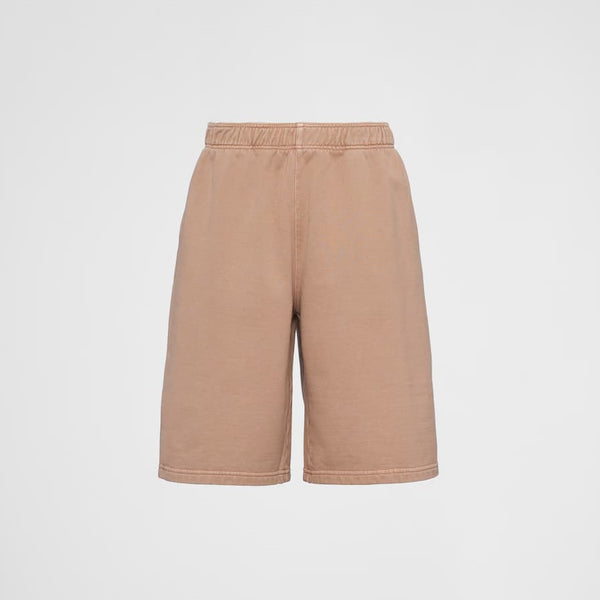 Cotton fleece Bermudas