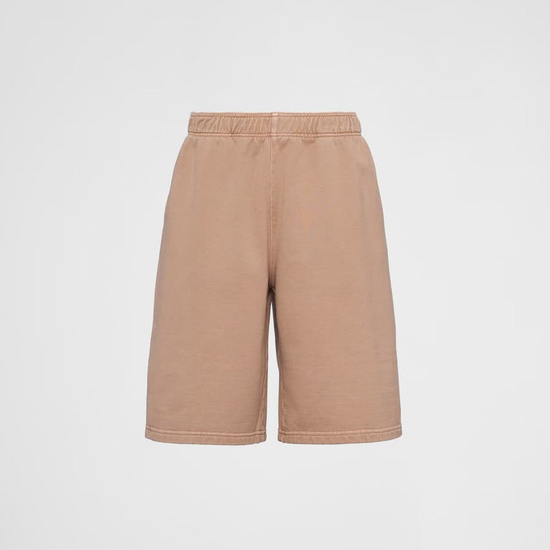 Cotton fleece Bermudas