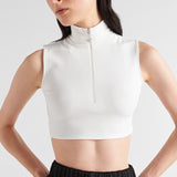 Stretch jersey top