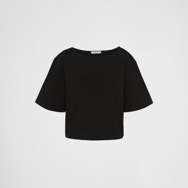 トップス PANEL BORDER S/S T-SHIRT BLACK L Jackman Border One Stripe T-shirt - Black/White | Garmentory