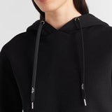 Cotton fleece and Re-Nylon hoodie