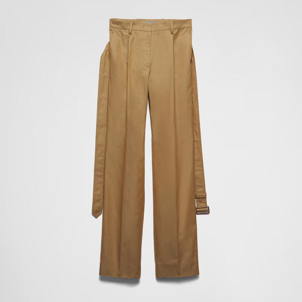 Cotton twill pants