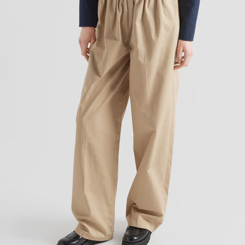 Poplin pants