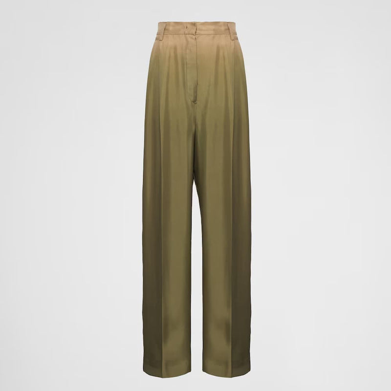 Gradient twill pants