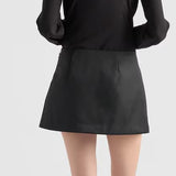 Re-Nylon wraparound skirt