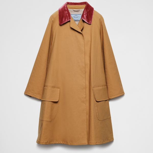 Cotton raincoat