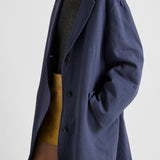 Single-breasted double cotton coat