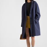 Single-breasted double cotton coat