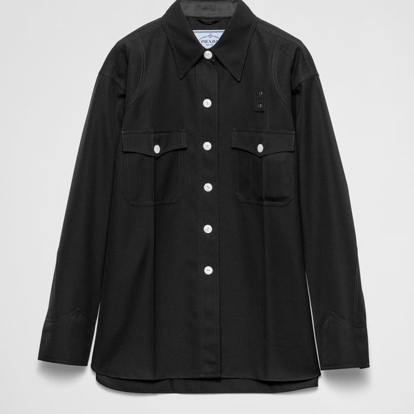 Gabardine shirt