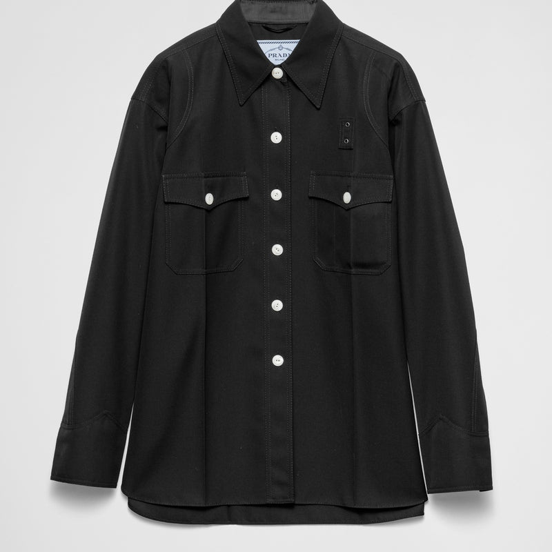 Gabardine shirt
