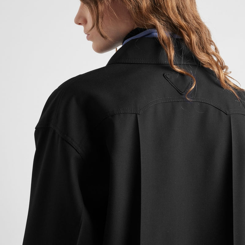 Gabardine shirt