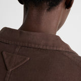 Single-breasted old double cotton jacket