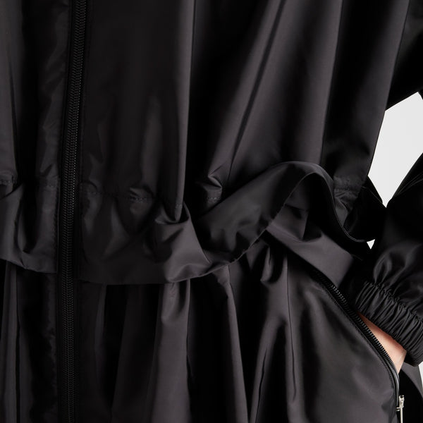 Light Re-Nylon raincoat