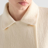 Double-breasted twill jacket