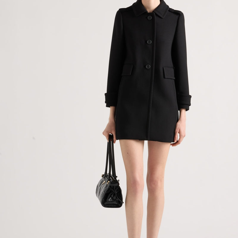 Natté peacoat