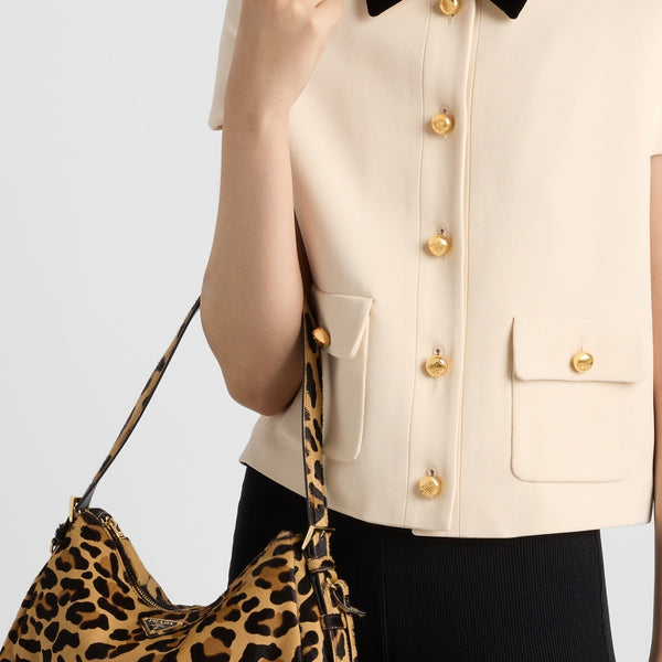 Sablé compact short-sleeved jacket