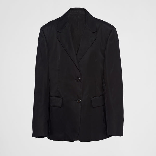 Single-breasted Re-Nylon jacket
