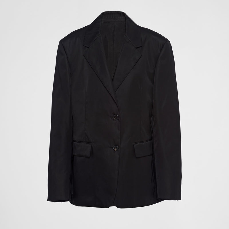 Single-breasted Re-Nylon jacket