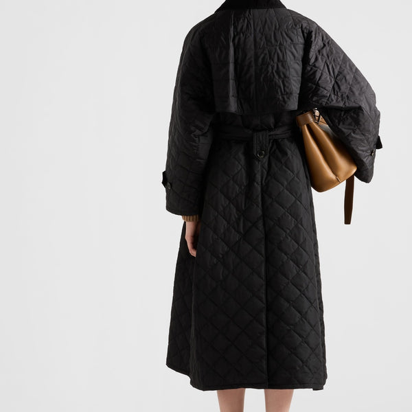 Lightweight Re-Nylon trench coat