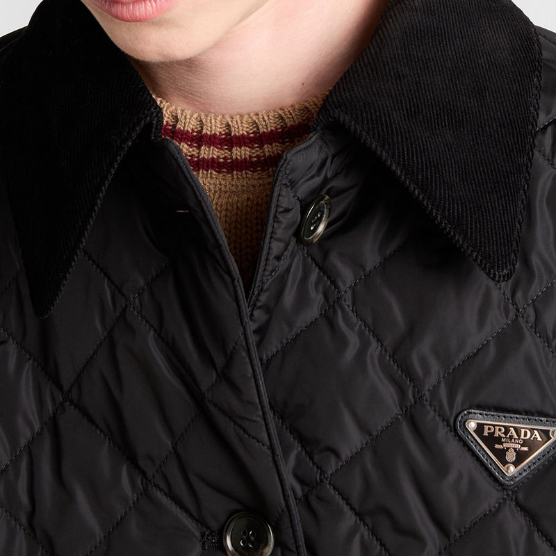 Lightweight Re-Nylon trench coat